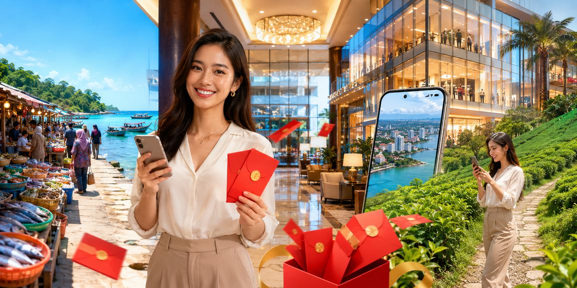 Pemain Malaysia menerima bonus sampul merah perayaan di platform nakwin44